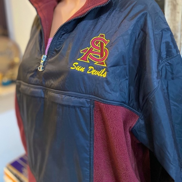 🎄Arizona State University Sun Devils Fleece Pullover - Picture 3 of 6